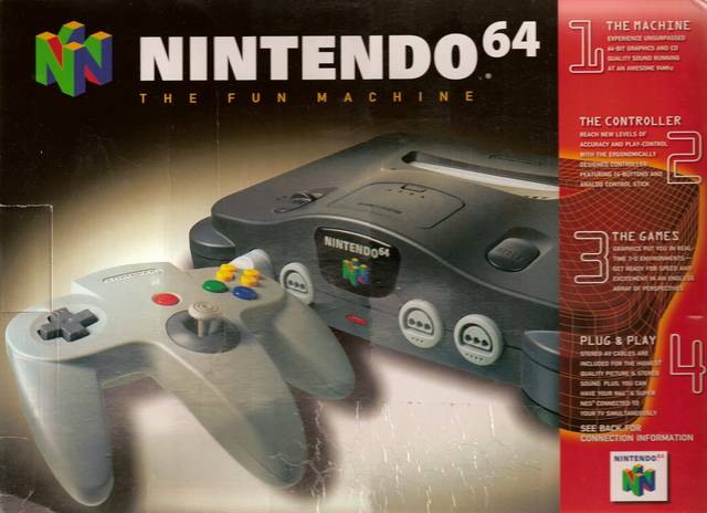 Nintendo 64 Console - Charcoal