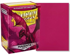 Dragon Shield Sleeves - Matte Magenta - 100 Count