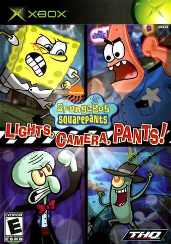 SpongeBob SquarePants Lights Camera Pants