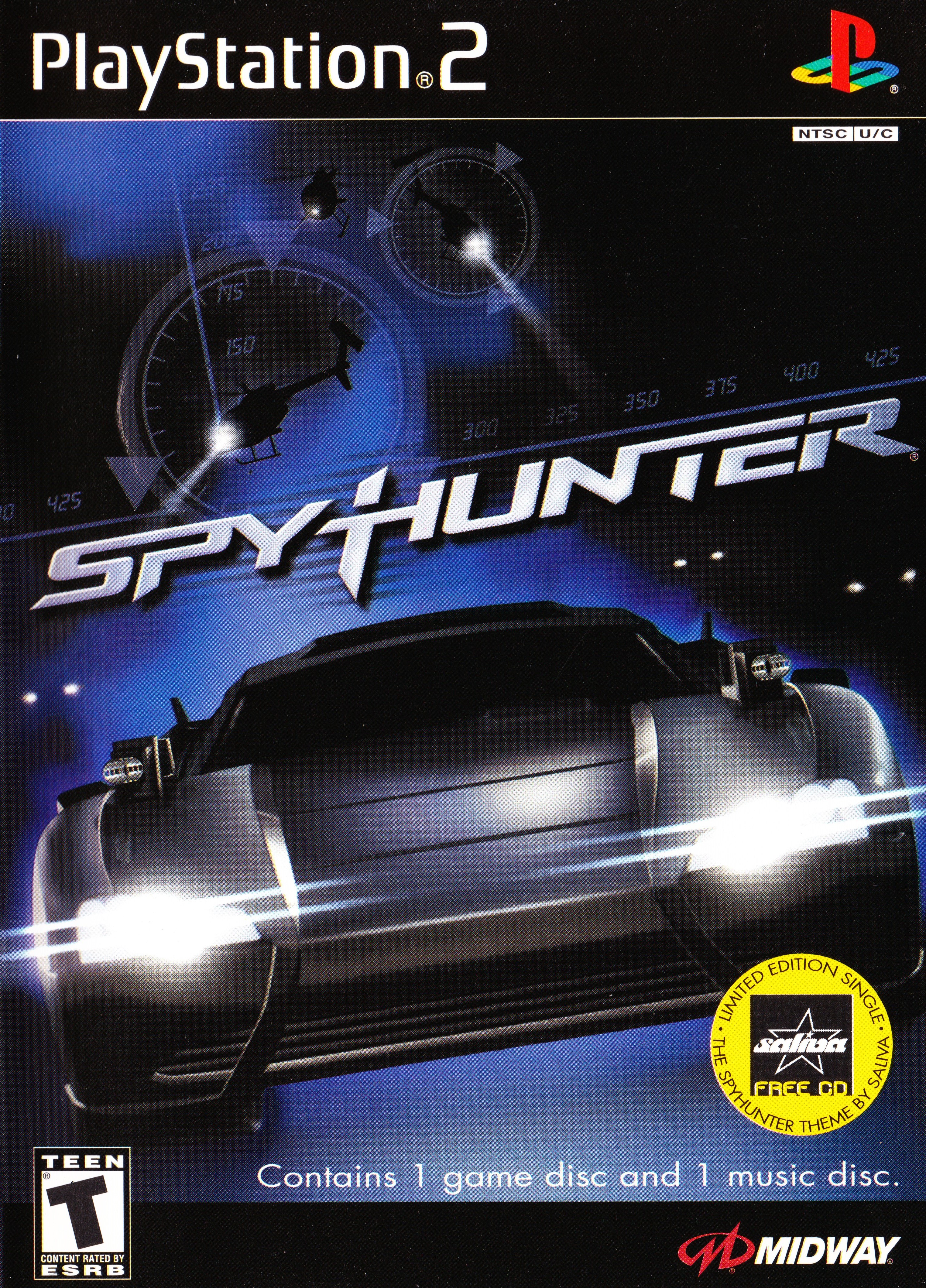 Spy Hunter [Limited Edition Saliva CD]