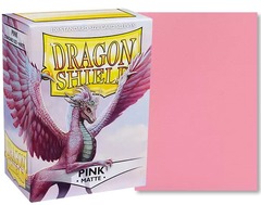Dragon Shield Sleeves - Matte Pink - 100 Count