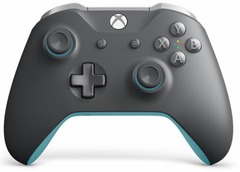 Microsoft Xbox One Wireless Controller - Grey/Blue