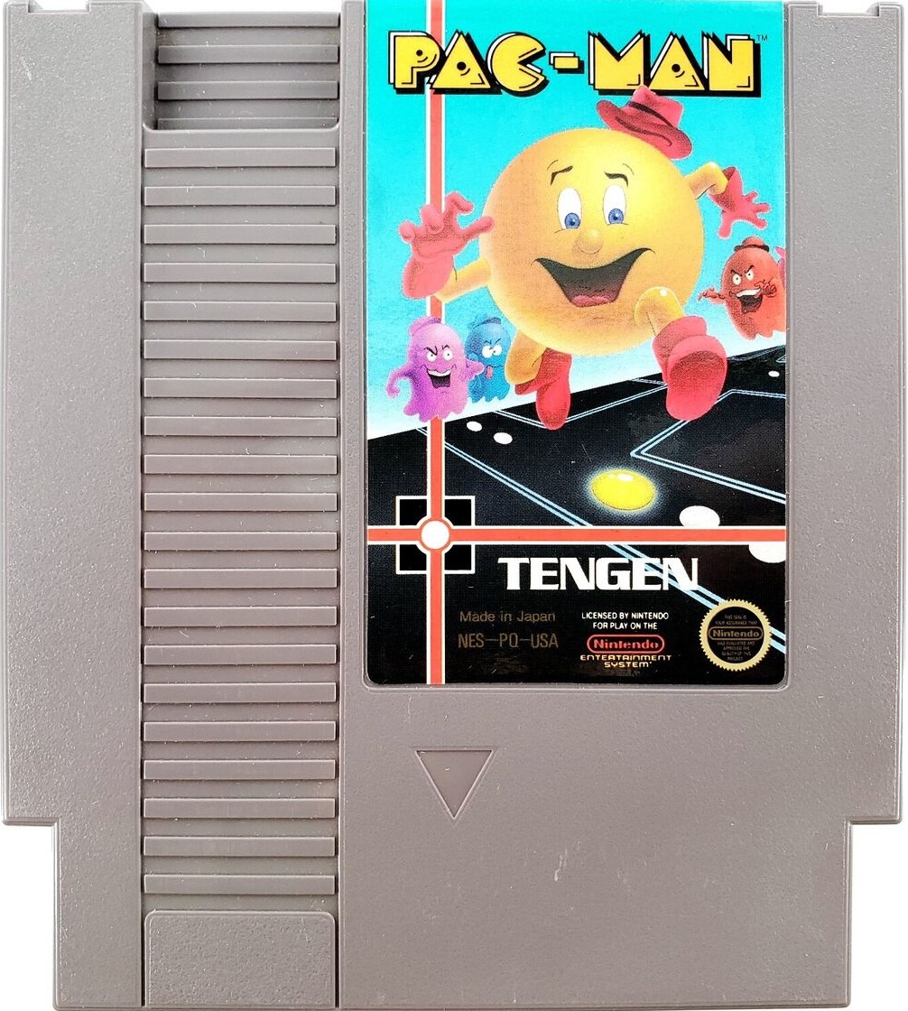 Pac-Man [Tengen Gray Cart]