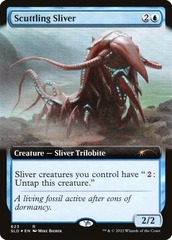Scuttling Sliver - Foil - Extended Art