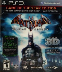 Batman: Arkham Asylum [Game of the Year]