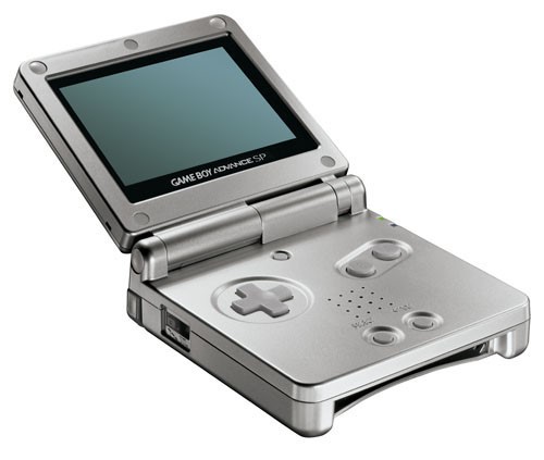 Nintendo Game Boy Advance SP - Platinum
