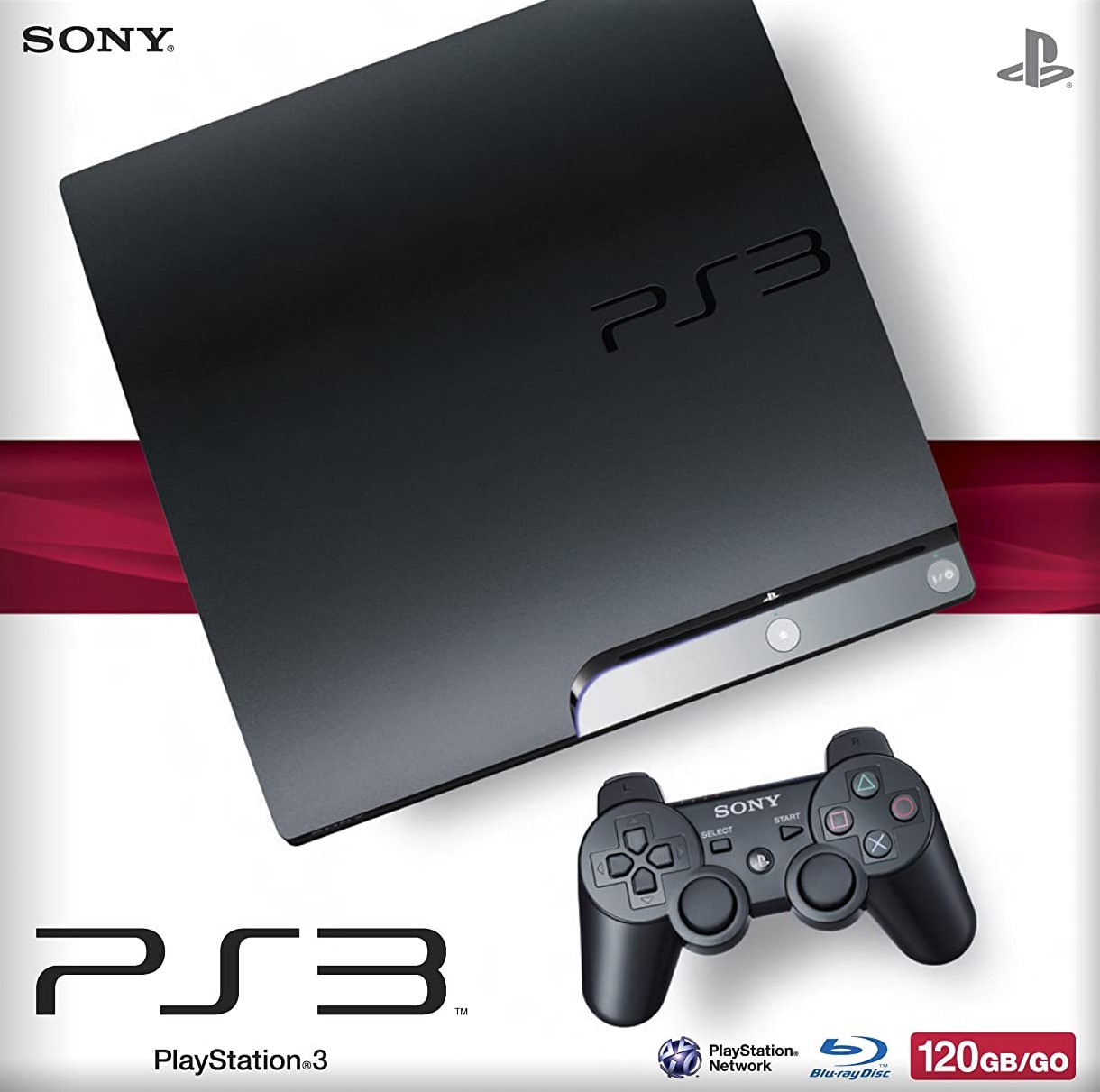 Sony PlayStation 3 Slim Console - 120GB