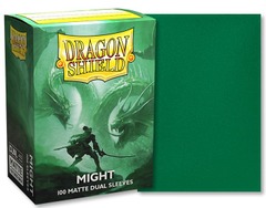 Dragon Shield Dual Matte Sleeves - Might - 100 Count