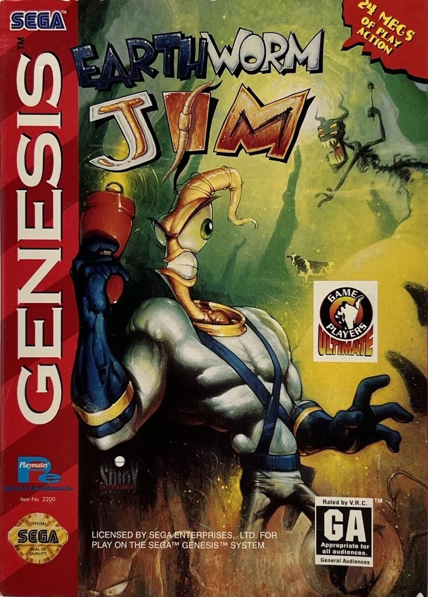 Earthworm Jim [Cardboard Box]