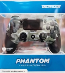 TeknoGame Phantom PlayStation 4 Wireless Controller - Desert Camo