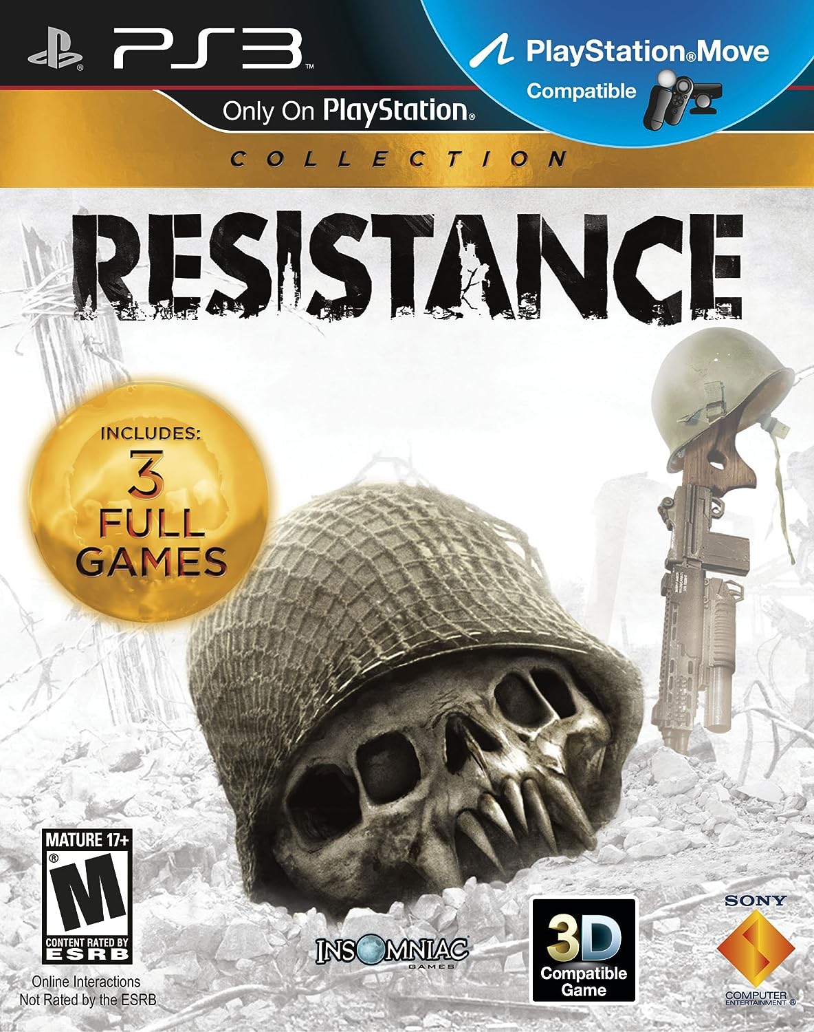 Resistance Trilogy Collection 3-pack (3 Disc)
