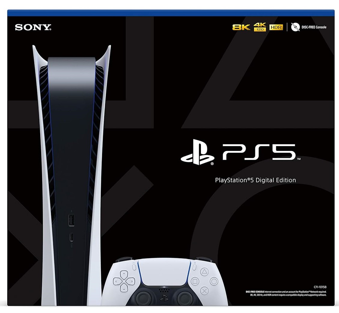 Sony PlayStation 5 Console [Digital Version]