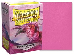 Dragon Shield Sleeves - Matte Pink Diamond - 100 Count