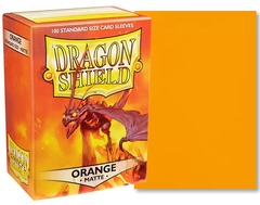 Dragon Shield Sleeves - Matte Orange - 100 Count