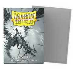 Dragon Shield Dual Matte Sleeves - Justice - 100 Count