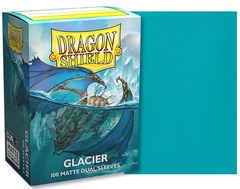 Dragon Shield Dual Matte Sleeves - Glacier - 100 Count