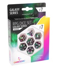 Gamegenic - Galaxy Series: RPG Dice Set (Set of 7) - Aurora