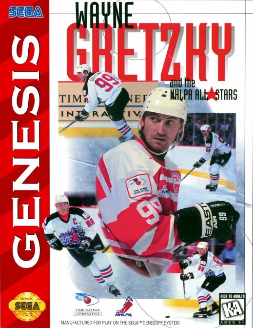 Wayne Gretzky and the NHLPA All-Stars