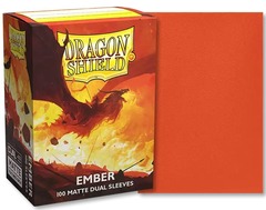 Dragon Shield Dual Matte Sleeves - Ember - 100 Count