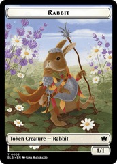 Rabbit (0003) // Treasure (0029) Double-Sided Token