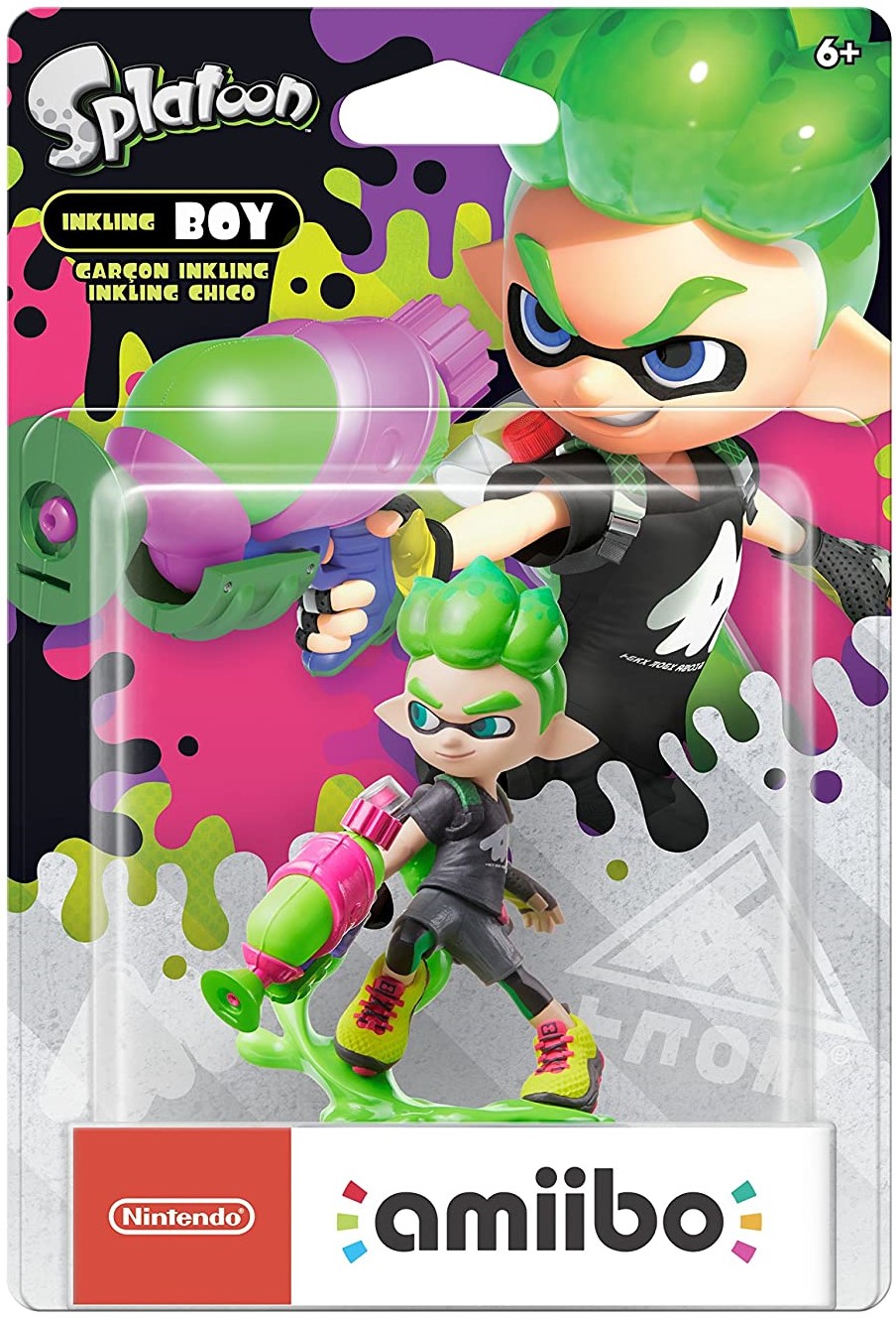 Inkling Boy - Neon Green