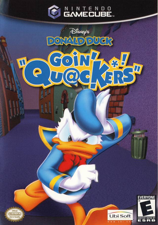Donald Duck Going Quackers