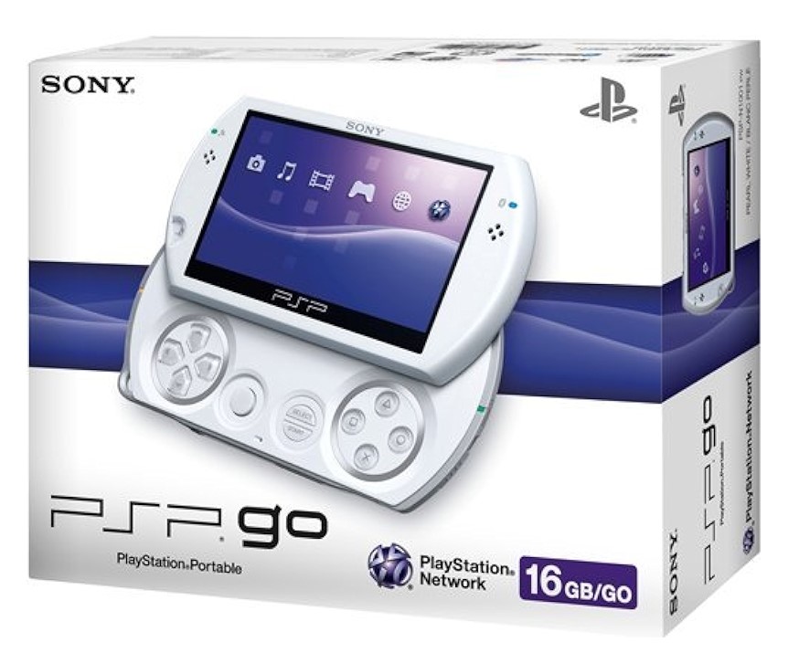 Sony PSP Go - Pearl White