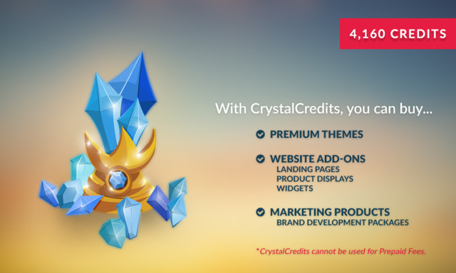 4,160 CrystalCredits - Level 4 Discount
