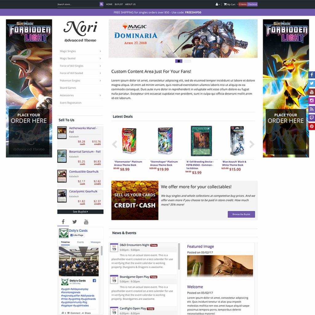 New Member Launch Package with Nori Premium Theme