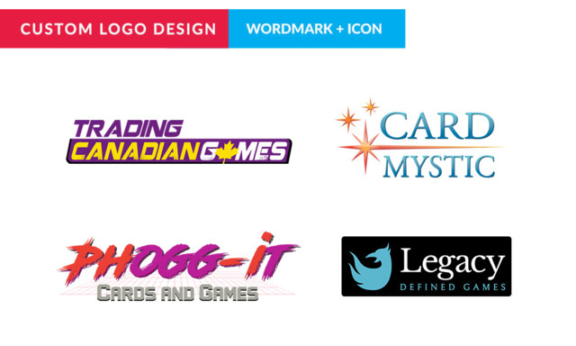 Custom Logo Design - Wordmark + Icon + 2 Design Iterations