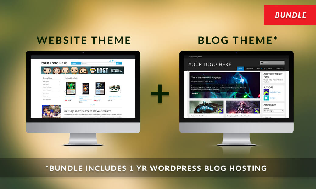Trowa Premium Theme + Blog Theme Bundle