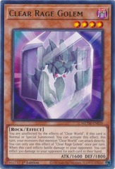 Clear Rage Golem - MZTM-EN038 - Rare - 1st Edition