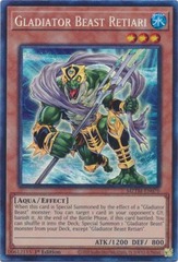 Gladiator Beast Retiari - MZTM-EN070 - Collector's Rare - 1st Edition