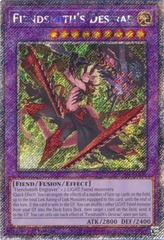 Fiendsmith's Desirae - RA04-EN056 - Platinum Secret Rare - 1st Edition