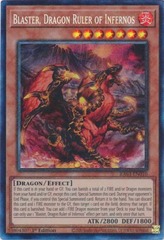 Blaster, Dragon Ruler of Infernos - RA03-EN010 - Prismatic Collector's Rare - 1st Edition