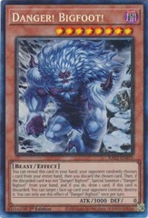 Danger! Bigfoot! (Alternate Art) - RA03-EN019 - Prismatic Collector's Rare - 1st Edition