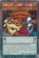 Majespecter Raccoon - Bunbuku - RA04-EN259 - Platinum Secret Rare - 1st Edition