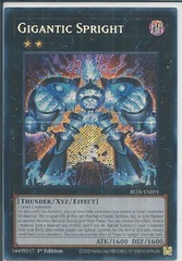 Gigantic Spright - BLTR-EN091 - Secret Rare - 1st Edition
