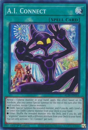 A.I. Connect - ALIN-EN054 - Super Rare - 1st Edition