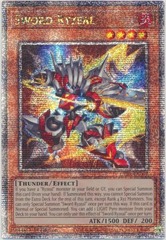 Sword Ryzeal - CRBR-EN001 - Quarter Century Secret Rare - 1st Edition