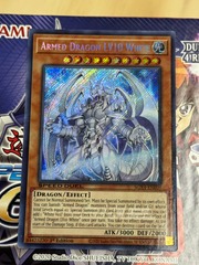 Armed Dragon LV10 White - SGX4-ENE01 - Secret Rare - 1st Edition