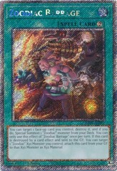 Zoodiac Barrage - RA04-EN091 - Platinum Secret Rare - 1st Edition