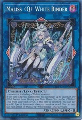 Maliss Q White Binder - CRBR-EN019 - Collector's Rare - 1st Edition
