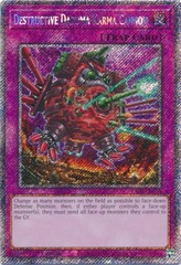 Destructive Daruma Karma Cannon - RA04-EN103 - Platinum Secret Rare - 1st Edition