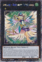 Lyrilusc - Assembled Nightingale - RA04-EN069 - Platinum Secret Rare - 1st Edition
