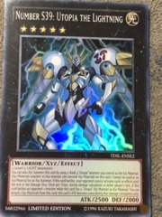 Number S39: Utopia The Lightning - TDIL-ENSE2 - Super Rare - Limited Edition