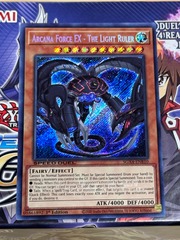Arcana Force EX - The Light Ruler - SGX4-ENB10 - Secret Rare - 1st Edition