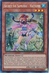 Secret Six Samurai - Hatsume - RA03-EN016 - Prismatic Collector's Rare - 1st Edition