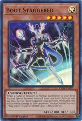 Boot Staggered - CRBR-EN057 - Super Rare - 1st Edition