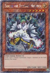 Zaborg the Thunder Monarch - RA04-EN125 - Platinum Secret Rare - 1st Edition